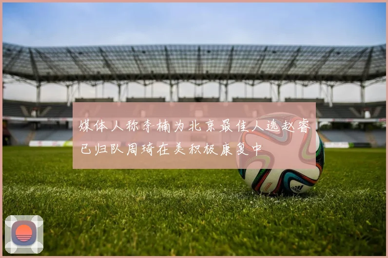 媒体人称李楠为北京最佳人选赵睿已归队周琦在美积极康复中